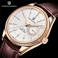 pagani design men fashion quartz wristwatch luxury sapphire glass business watches 200m waterproof stainless steel watch for men