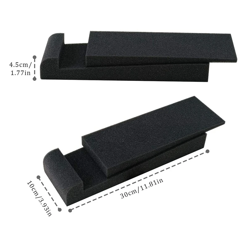 Studio Monitor Isolation Speaker Pads Stand Acoustical Foam For 3 Inch-10 Inch Speakers Base | Спорт и развлечения