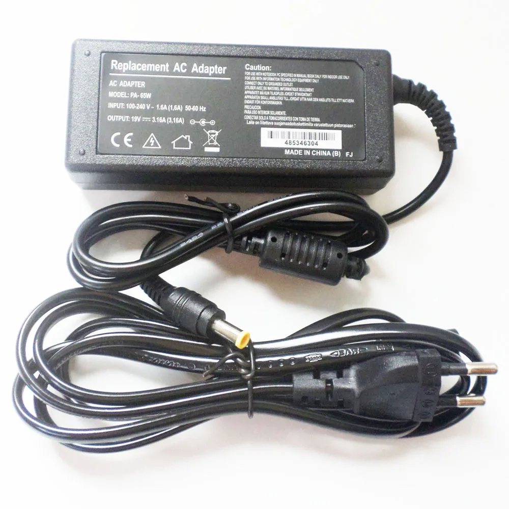 

New Notebook Power Supply Cord AC Adapter Battery Charger For SAMSUNG NP-QX411 QX411 RV510 RV511 AD-6019A AP04214-UV 19V 3.16A