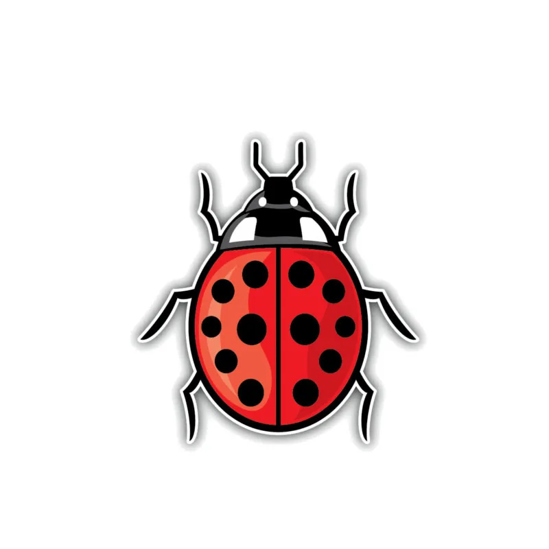 

Car Sticker Ladybug Animal Waterproof Personality Suitable for Window Covering Scratch Sticker PVC, 11 * 10cm