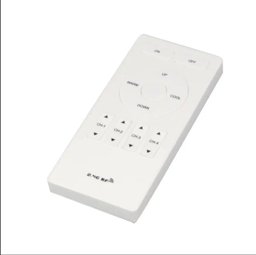 Новый с регулируемой яркостью Mi Light беспроводной 2 4G 4 зоны теплый белый (2700 K)