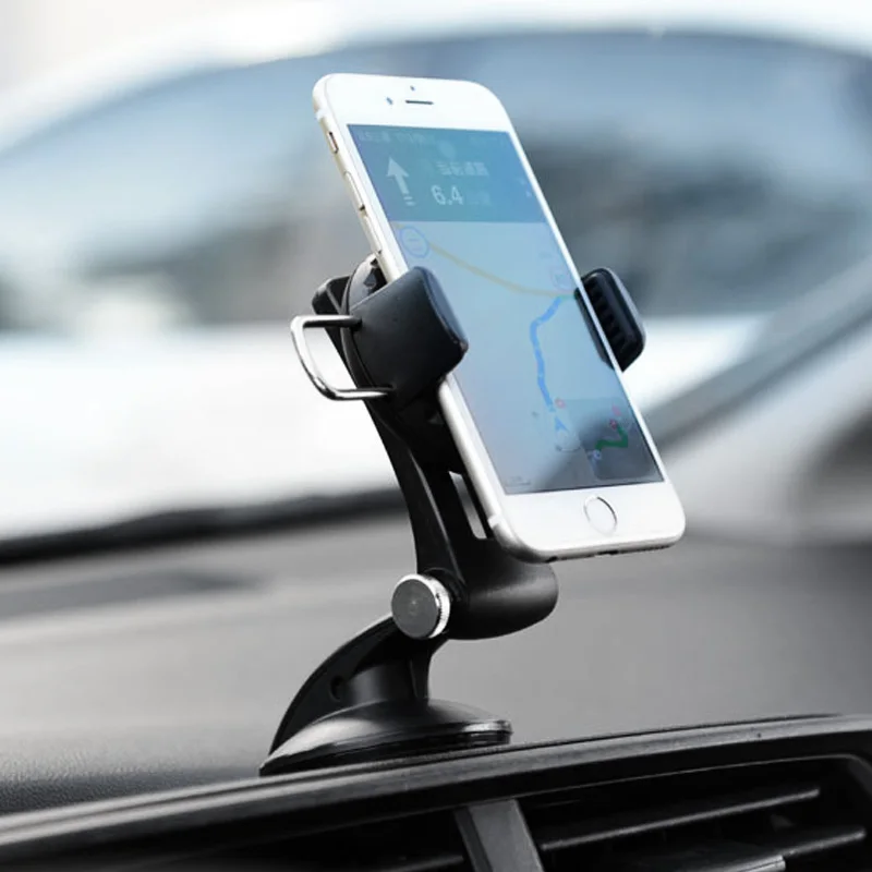 

Sucker Car Phone Holder Mobile Phone Car Holder Stand in Car No Magnetic GPS Mount Support For iPhone 12 11 Pro 8 Xiaomi Samsung