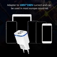 Быстрого заряда телефона смарт-станция для зарядки с USB светодиодный свет