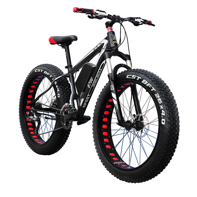 Электровелосипед FAT EBIKE 26 электровелосипед на толстых покрышках снежный