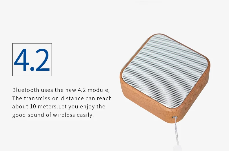 Ретро деревянный Bluetooth динамик портативный открытый беспроводной мини компьютер Bluetooth звуковая коробка поддержка AUX TF карта для iPhone Android
