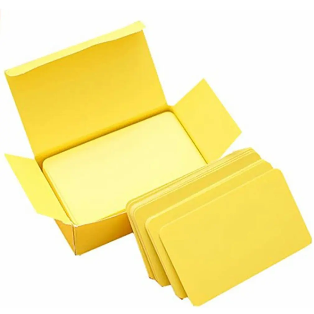 

Creative Thickening Blank Diy Graffiti Rounded Small Cards Word Cards Sticky Note Card Message Cards Random Box Color