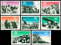 8pcsset new china post stamp 1995 17 the 50th anniversary of the victory of anti japanese and world war ii mnh