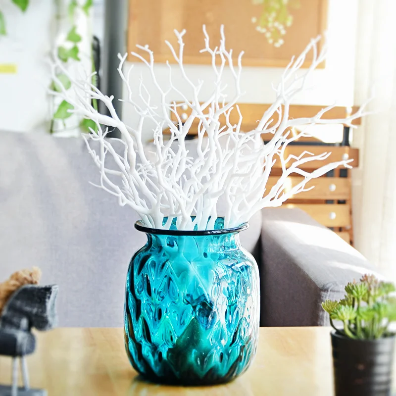 

Simulation Plant 35cm Big Branches Bifurcated Living Room Decoration Home Flower Arrangement Garden Decoration Simulation Flower