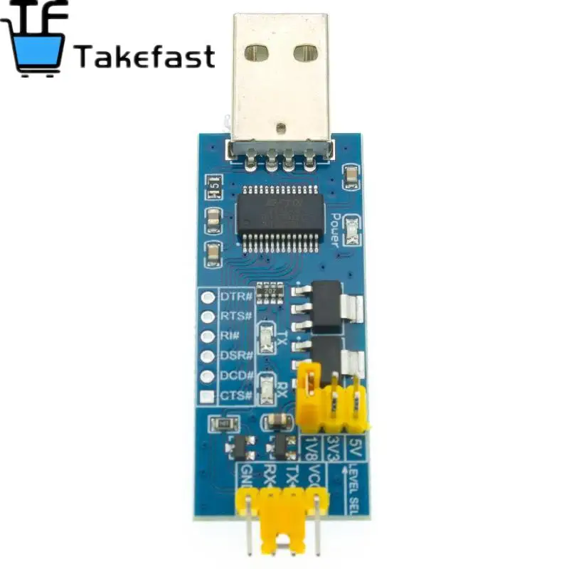 Модуль последовательного порта USB FT232RL для TTL маленькая плата 5 в 3 1 8 уровень