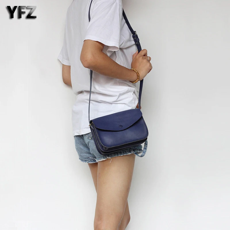 

Женские кожаные сумки-мессенджеры YFZ, сумка-тоут, Сумка с ручками сверху, женские дизайнерские кошельки, сумка-портфель через плечо