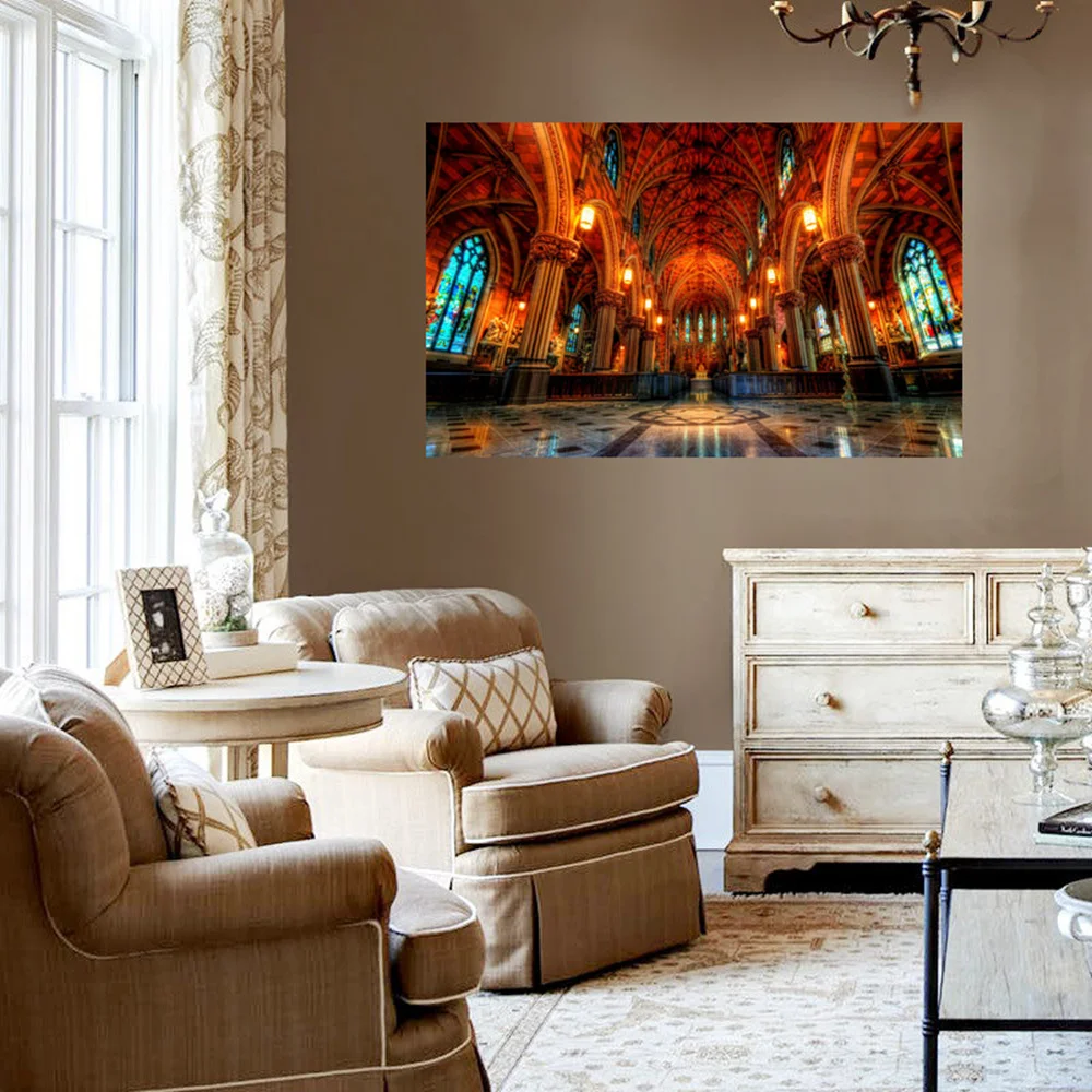 Настенная картина с изображением Креста абстрактная для спальни гостиной кухни