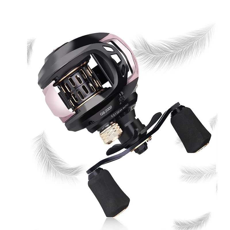 Ultralight Baitcasting Fishing Reel Magnetic Brake Casting Anti-explosion Line Wheel Metal Micro Spool Carp Fishing Reel Pesca