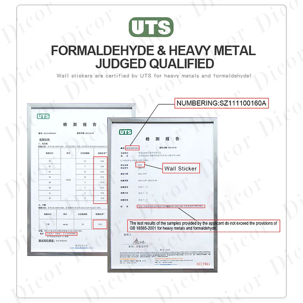 Оригинальные наклейки на стену с динозавром из мультфильма DICOR Kawaii для детских