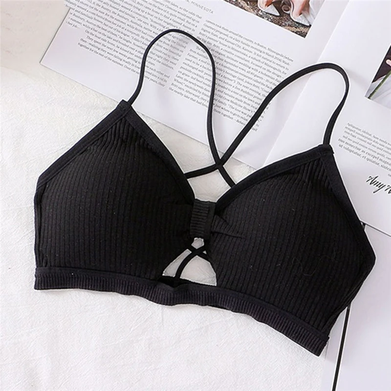 

Sexy Beautiful Back Bra Sexy Underwear Seamless Soft Bra Women Wireless Push Bra Comfortable Underwear