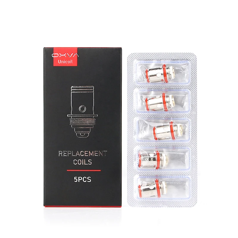 

New 5pcs/pack OXVA Unicoil Mesh coil with 0.5ohm/0.3ohm Resistance for E-cig OXVA Origin Pod Cartridge Vape Kit