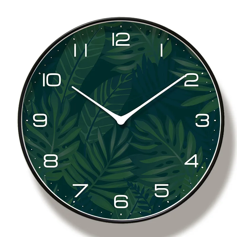 

Quiet Large Wall Clock Modern Design Silver Silent Klokken De Parede Home Quartz Watch Clock Bedroom Household Products DD60WC