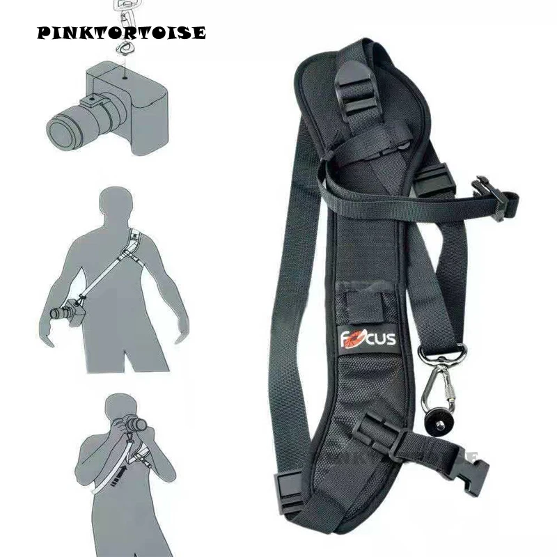 Pinktorв портативный с фокусировкой быстрая переноска Мягкий ремень на плечо шейный