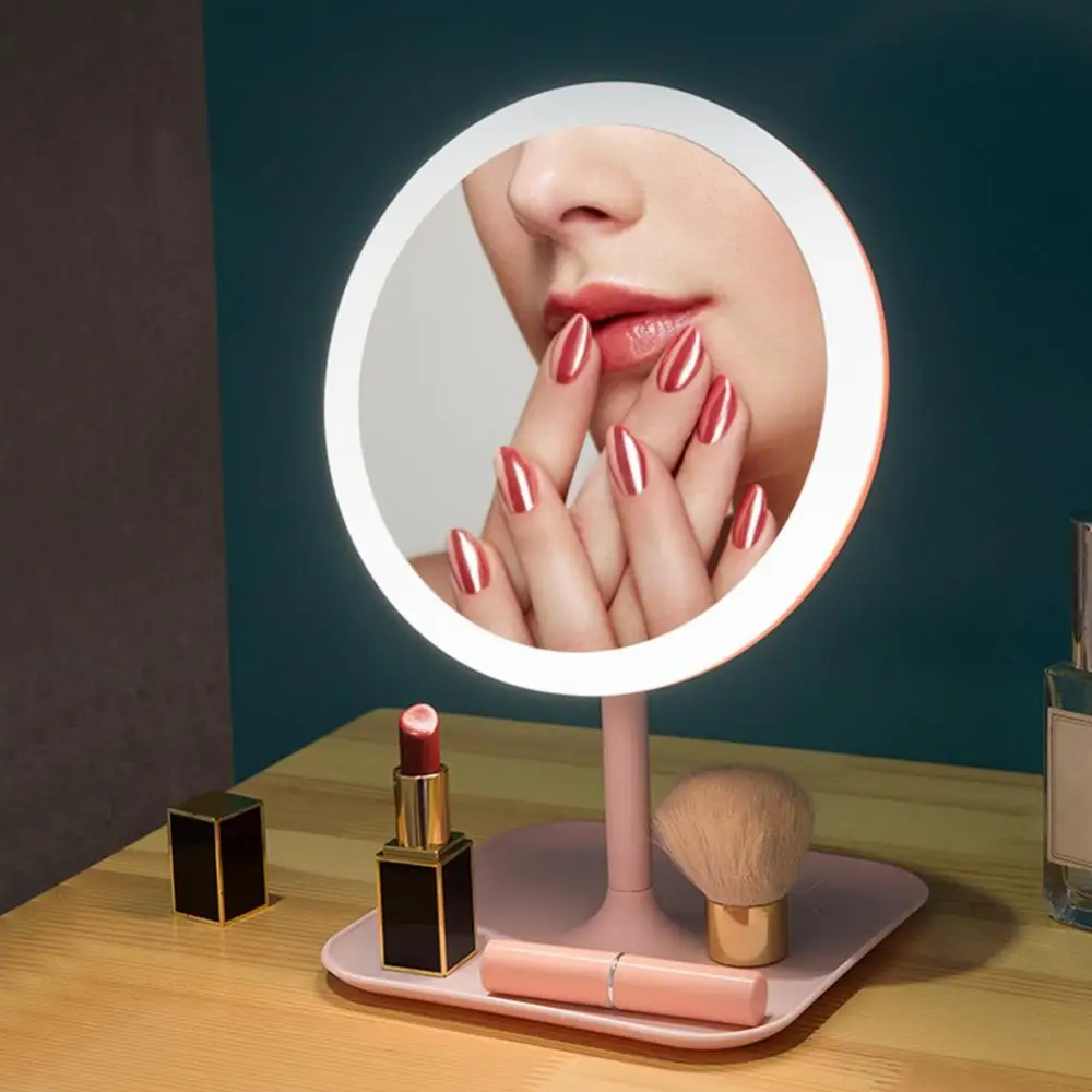 

USB Adjustable Rechargeable LED Fill Light Makeup Mirror Dressing Table Lamp