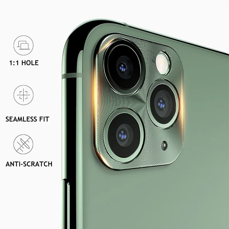 Iphone 11 Pro Max защитный чехол для экрана для iphone 11 Pro защита для камеры металлическое заднее кольцо для объектива для iphone 11 чехол для объектива камеры
