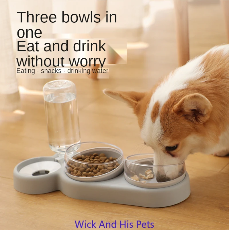 

Food and Water Bowl Pet Bowl Cat Bowl Cat Water Bowl Cat Food Bowl for Dog for Cat Food Bowl Cat Feeder Dog Bowls with Stand