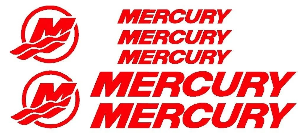 

1 комплект стикеров Mercury Decal Kit 7 подвесной OptiMax Pro XS воспроизведение бас лодка Стайлинг автомобиля