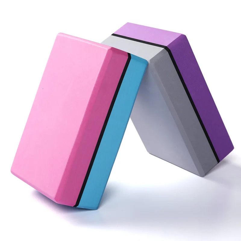 Высокое качество Пилатес блок йоги EVA кирпич Спортивные Упражнения Тренажерный