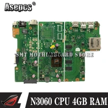 Akemy X441SA Laptop motherboard For Asus X441S X441SC F441S A441S Mainboard Test work 100%  N3060 CPU 4GB RAM