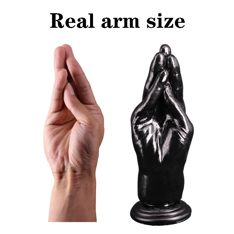 Секс товары огромный фаллоимитатор анальная пробка на присоске большая ручка