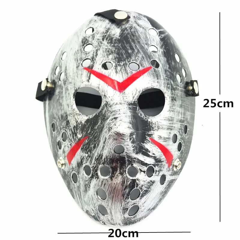 Мужская маска ужасного хоккейного фильма на Хэллоуин и Рождество 2021 года белого цвета с пропитанной текстурой для вечеринок женщин в маскарадных костюмах.