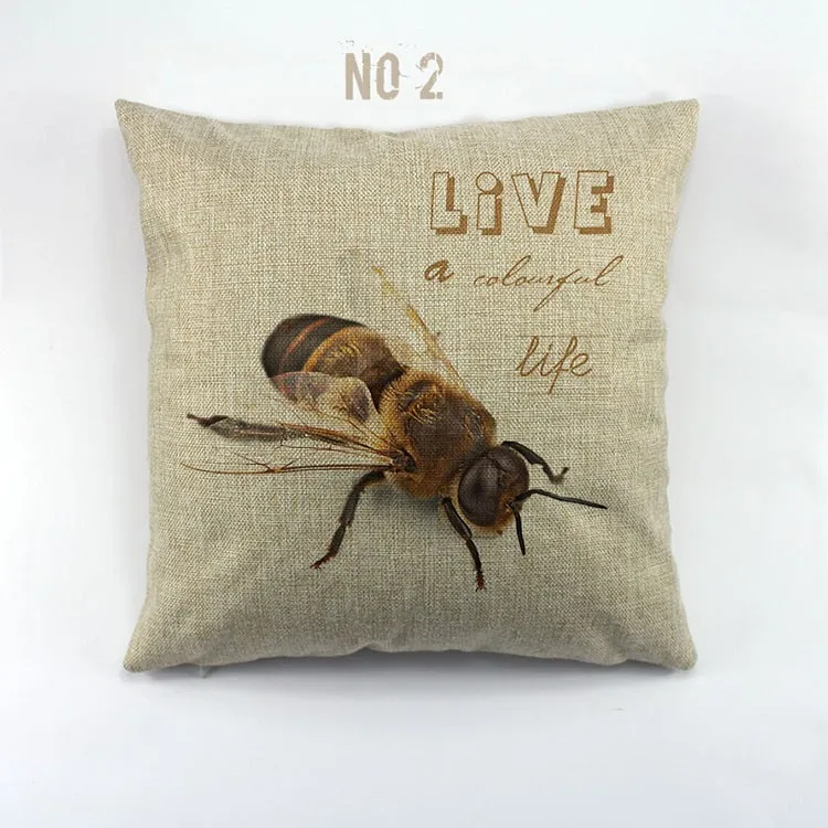 Чехол для подушки Crzue 45x45 см с 3D принтом