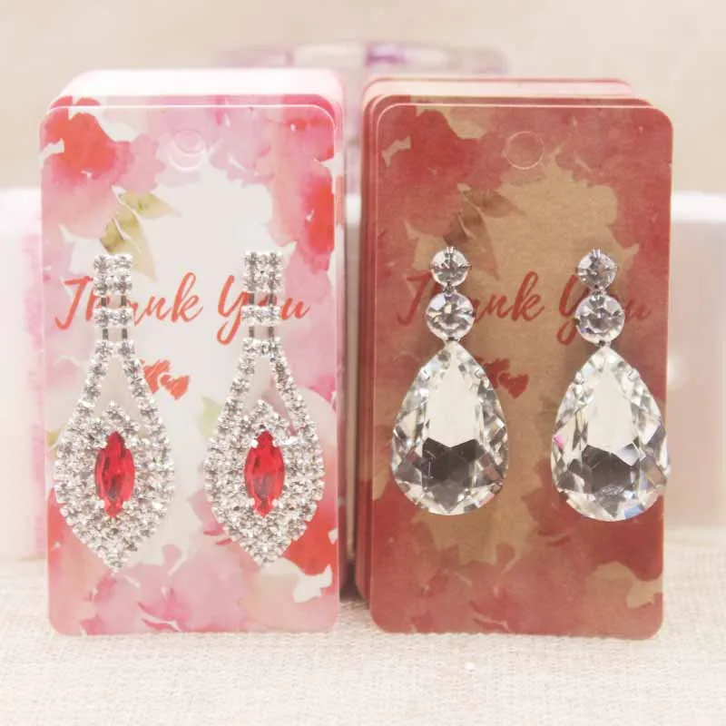 Новинка 2014 года дизайн с кружевным узором серьги-дисплей надписью и Love Red Flower