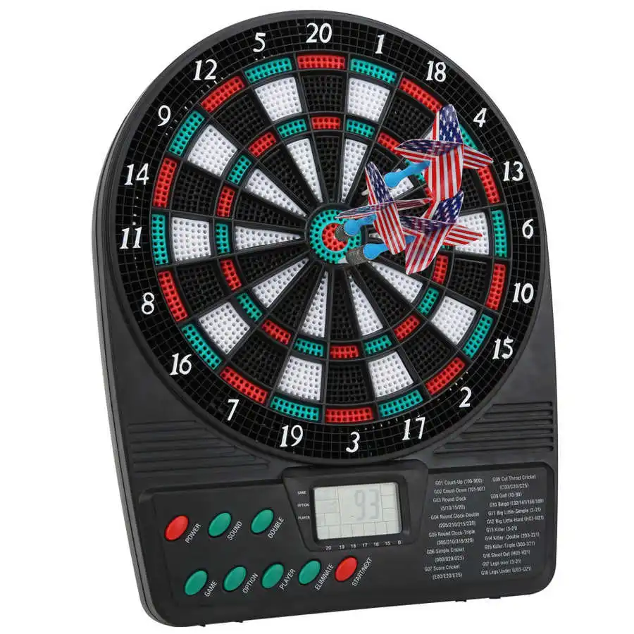 Электронный Дротика доска набор ЖК-дисплей подсчета очков Экран дисплея