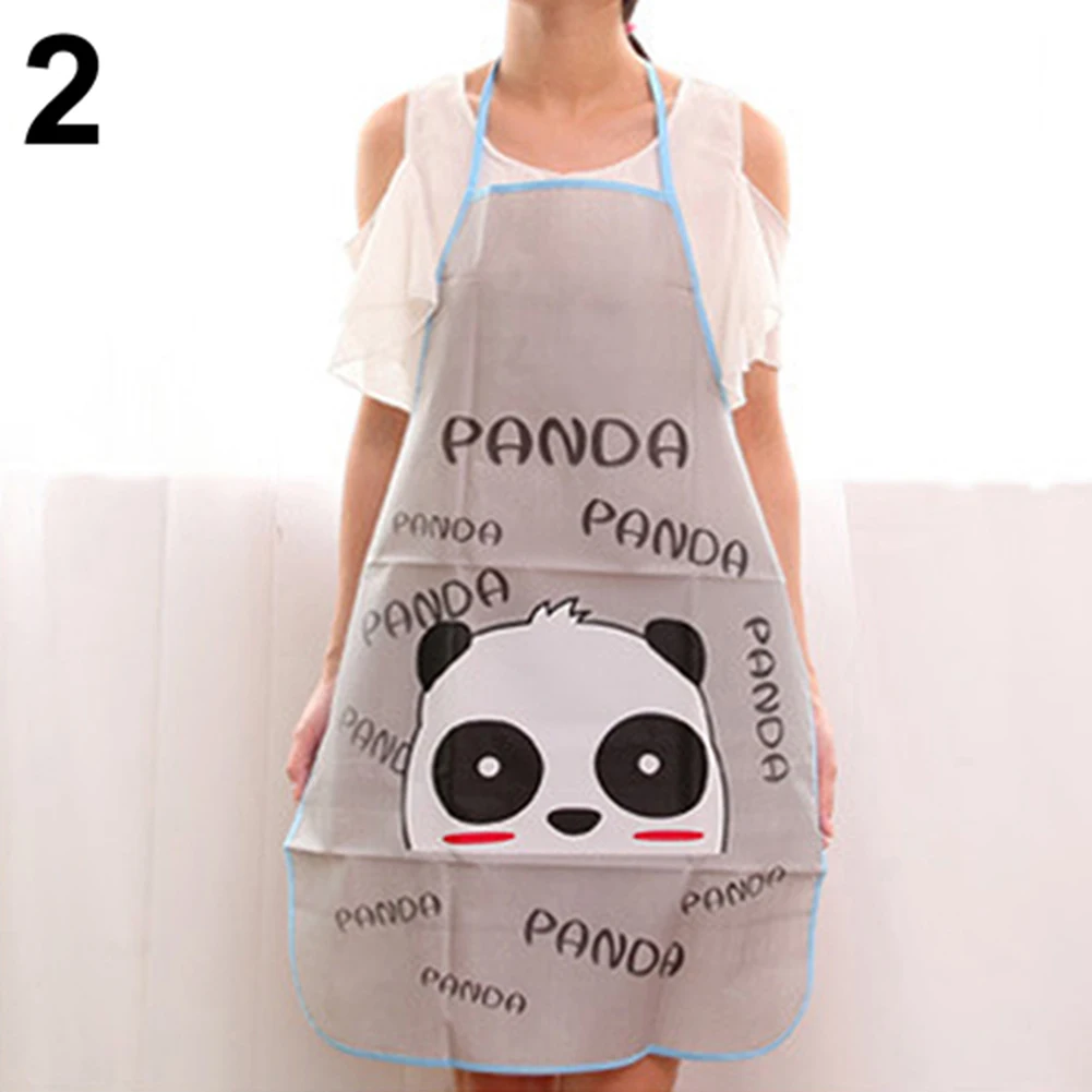 Женский модный водонепроницаемый мультяшный кухонный маслостойкий нагрудник
