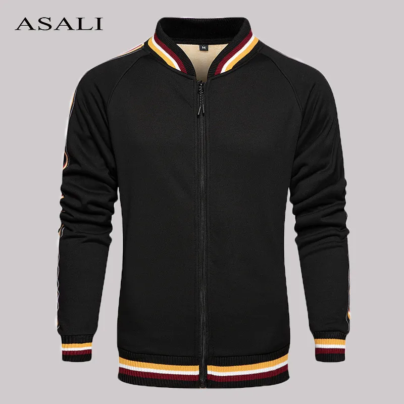 Мужская Флисовая Куртка пилот теплая куртка бомбер мужские Модные бейсбольные