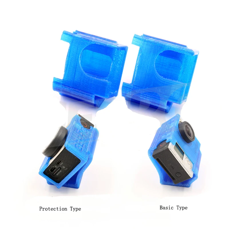 1 шт. защитный чехол для камеры с 3D принтом крепление GOPRO s фиксированный кронштейн