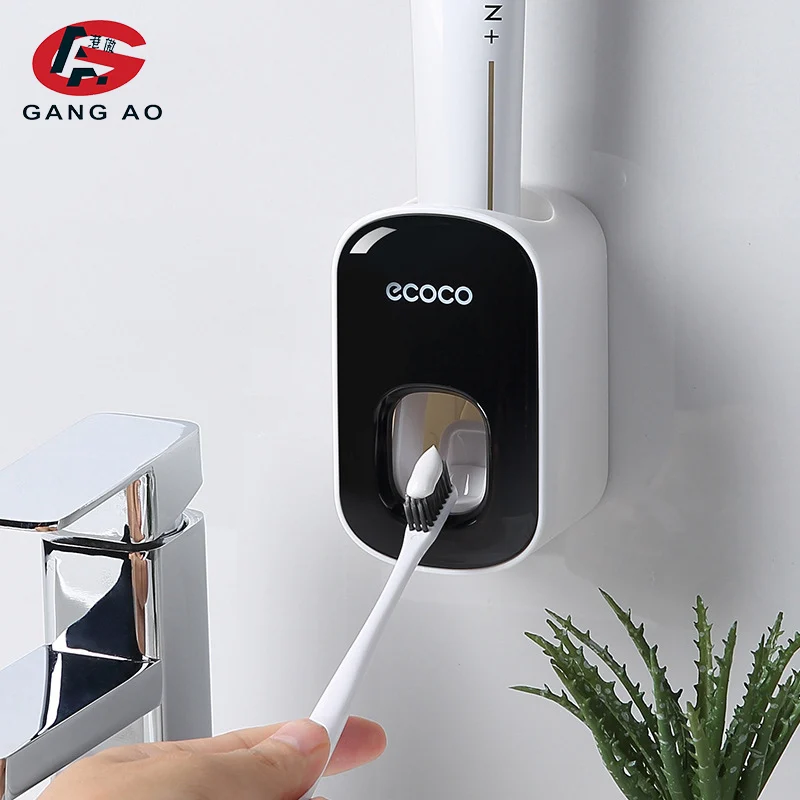 Настенный автоматический набор аксессуаров для ванной комнаты держатель зубной