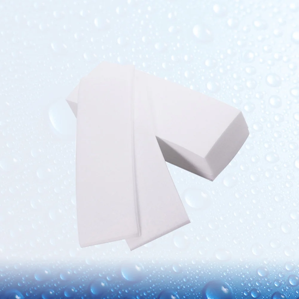 

240pcs Professional Non-Woven Depilatory Wax Hair Removal Wax Facial Body Hair Removal Wax Paper Thicken Epilator White