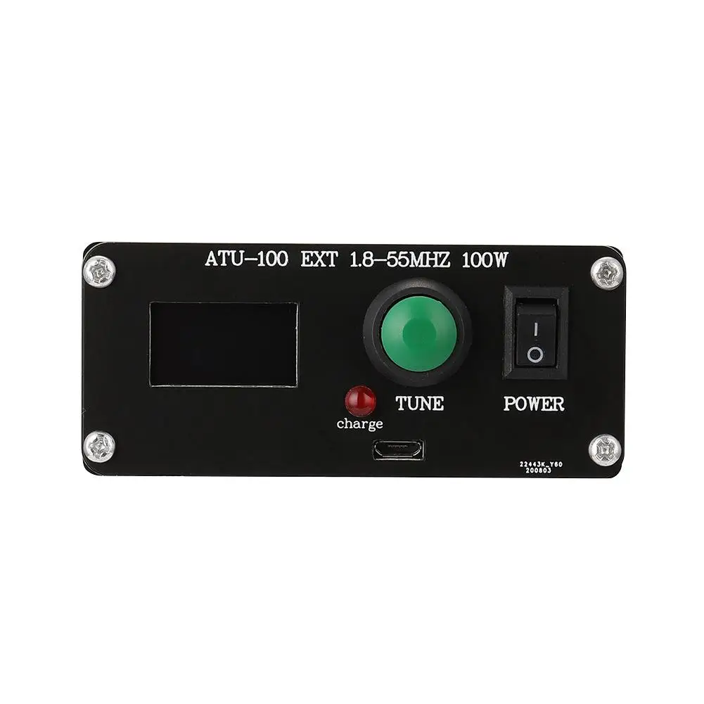 ATU-100 EXT 1.8-55MHz 100W Open Source Shortwave Automatic Antenna Tuner with Metal Housing Assembled