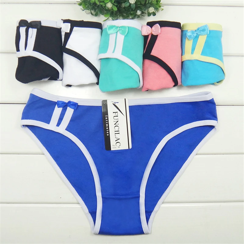 Women's Panties Cotton Underwear Fashion Sexy Ladies Girls Briefs set Intimates Lingerie Wholesale Dropshipping 12 Pcs/lot