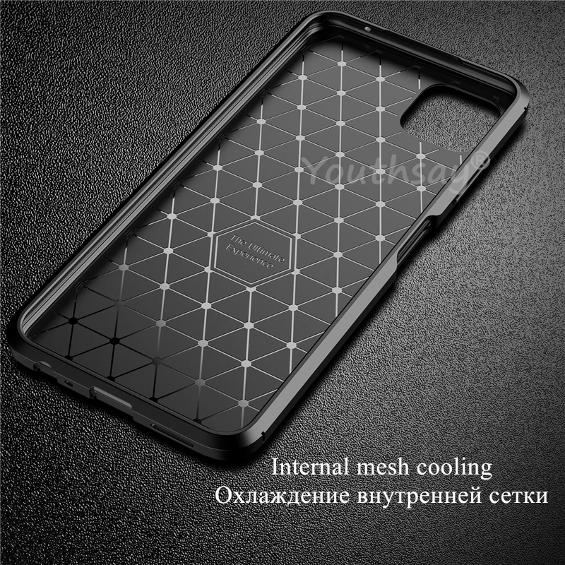 for samsung galaxy a22 case for samsung a22 cover rubber carbon silicone fundas protective soft case for samsung galaxy a22 5g free global shipping