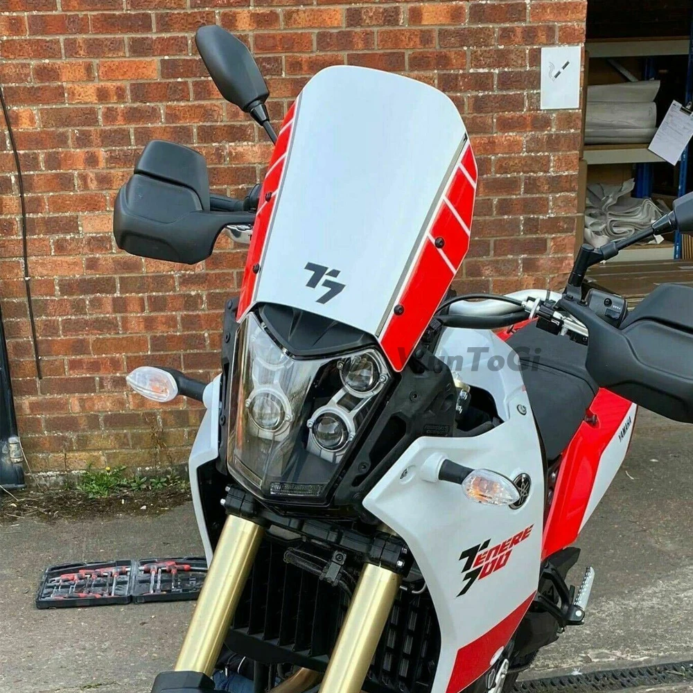 

Для Yamaha TENERE 700 Tenere 700 лобовое стекло T700 XTZ 700 2019-2021 защита от ветра мотоцикла