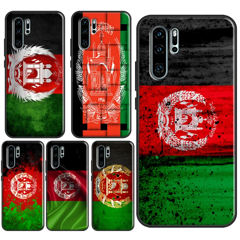 Чехол с флагом Афганистана для Huawei P40 Lite P30 P20 Pro Nova 5T P Smart 2019 Mate 20 Honor 50 10i 8X 9 |