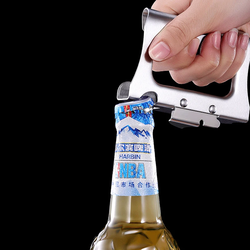 Многофункциональный консервный нож из нержавеющей стали открывалка для пива ручной инструмент удаления