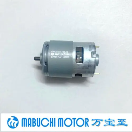 Japan MABUCHI RS-755VC-5528 CCW15 Motor DC 18V-36V 25400RPM High Speed Power with Cooling Fan for Tools Drill | Обустройство дома