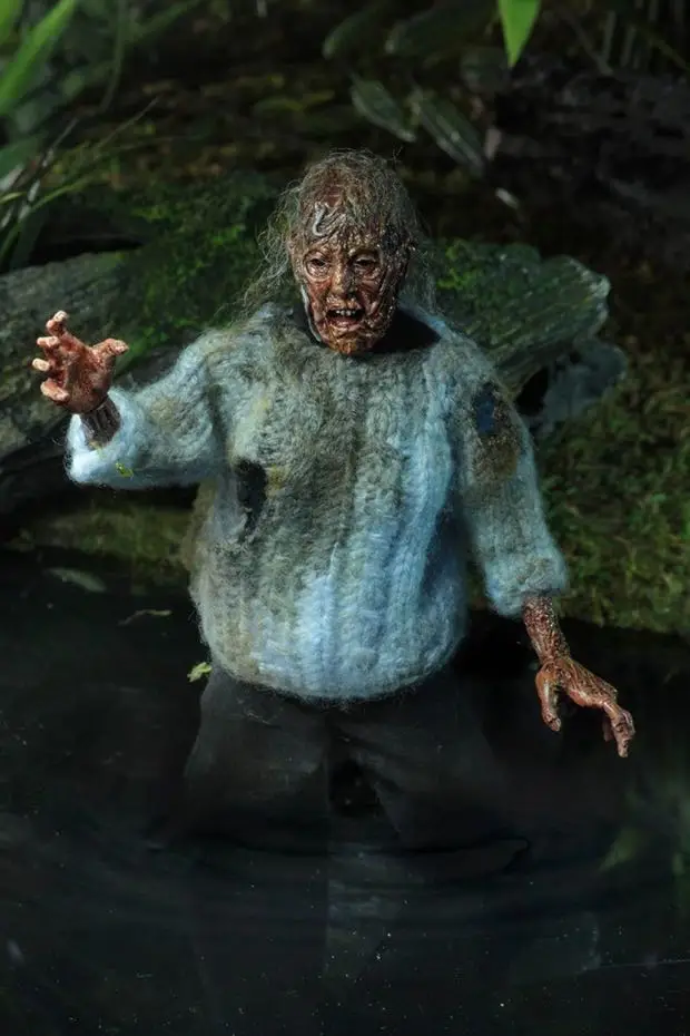 NECA 3D пятница 13 часть 3 Джейсон мать Памела тело Зомби ПВХ фигурка игрушка кукла 16 см