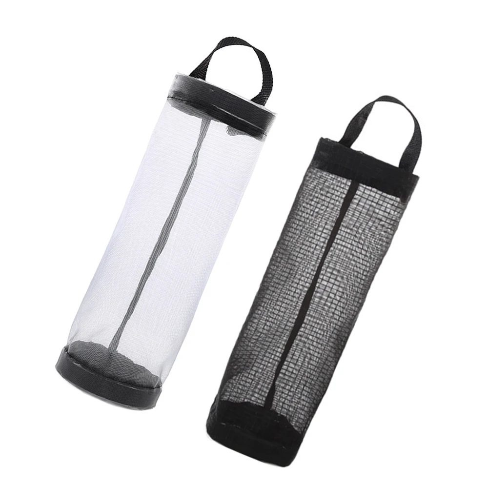 

2pc Kitchen Holder Wall Mount Grocery Bag Plastic New Holder Storage Dispenser Organizers Bags Accessories Supplies
