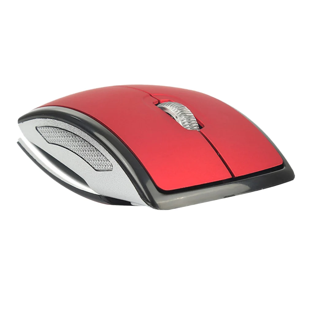 Портативная складная мышь компьютерный ноутбук ПК 2 4 ГГц Arc оптическая