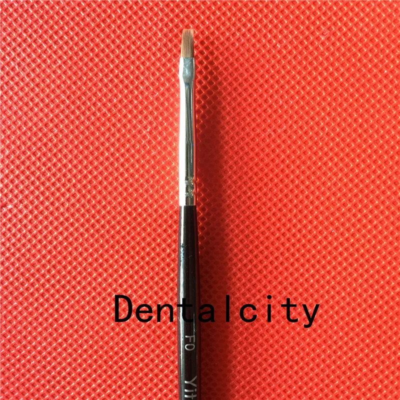 5 шт. стоматологические фарфоровые кисти F0|Модель зубов с орто-металлическим