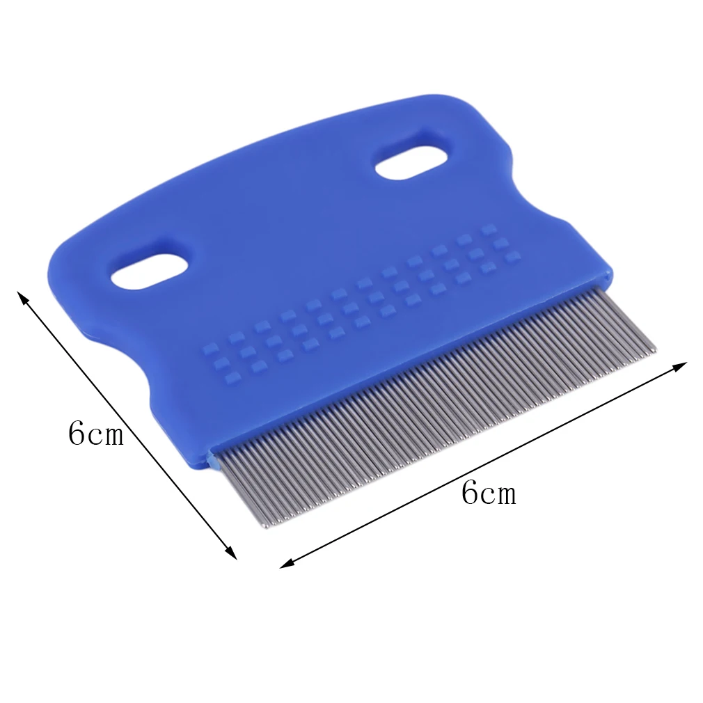 

Dog Flea Comb Steel Brush Hair Comb Dog Grooming Trimmer Cute Pet Cat Dog Comb
