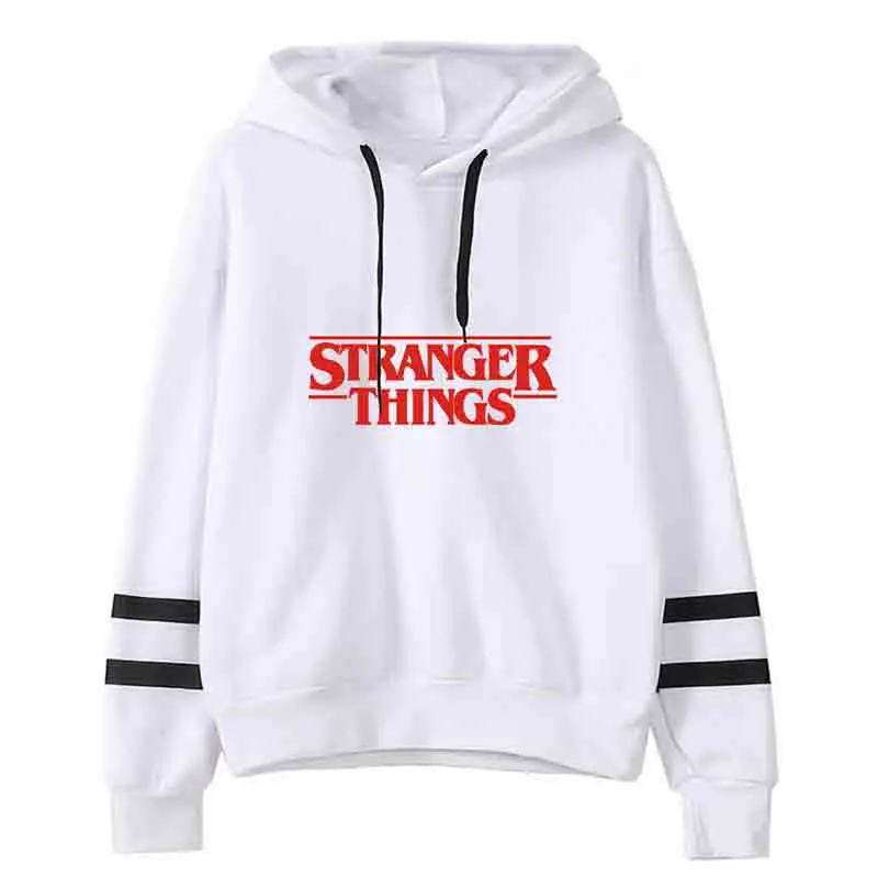 Толстовка с капюшоном очень странные дела для мужчин и женщин толстовка длинным